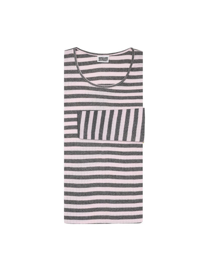Dark Grey mel/Rose