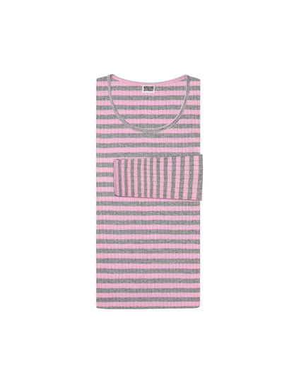 Light Pink/Grey Melange