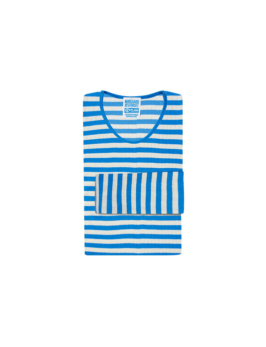 Plan Blue/Ecru