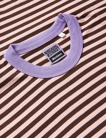 Stripe/Lillac Breeze